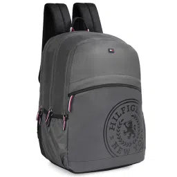 Tommy Hilfiger Deffodil Granite Grey Polyester Printed Backpack - 29 Ltrs image 5