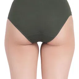 SHAPYFIT Full Coverage High Rise Hipster Brief HR1_P1-XL-DGRN image 4