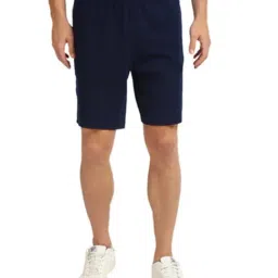 Reebok Navy Cotton Regular Fit Sports Shorts-picture-47