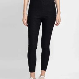 Globus Black Printed Trousers-picture-44