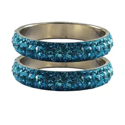 Vidhya Kangan Brass Crystals Bangle-picture-36