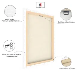 Art Street Multicolour Feminist Altered Stretch Canvas Painting image 5