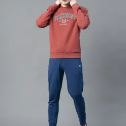 Red Tape Blue Regular Fit Joggers image 5