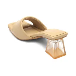 Van Heusen Women's Beige Casual Sandals image 5