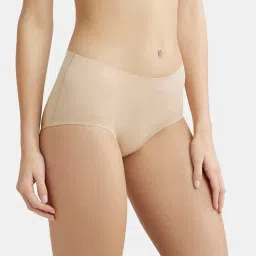 Jockey 1827 Women's High Coverage Microfiber Nylon Mid Waist Hipster With No Visible Pantyline image 5