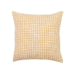House This Girnar Yellow Cotton Cushion Covers & Cushion Fillers - Set of 4 image 2