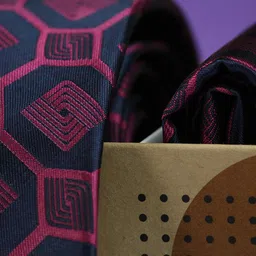 Tossido Men Necktie & Pocket Square Gift Set Comes with a box image 3