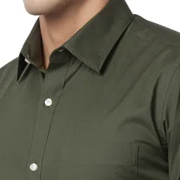 Raymond Green Cotton Classic Fit Shirts image 5