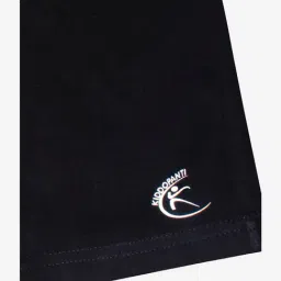 Kiddopanti Kids Black Solid Shorts image 3