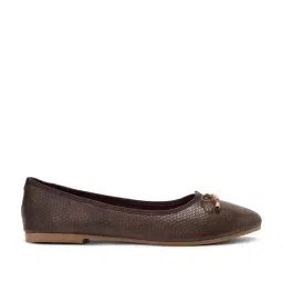Forever Glam by Pantaloons Women's Brown Ballerinas-image-70