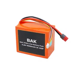 BAK NMC 21700 14.8V 10000mAh 3C 4S2P Li-ion Battery Pack image 1