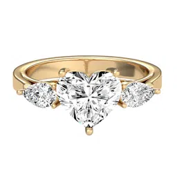 THE JEWEL HOUSE Women 14KT Gold With 2.51 CT Lab Grown Diamond Ring 3.1 gm-image-55