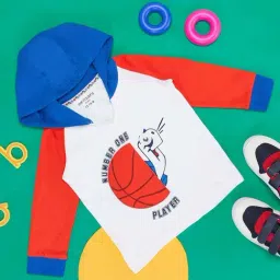 Pantaloons Baby Kids Multicolor Cotton Printed Full Sleeves T-Shirt-picture-12