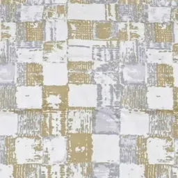 Ariana Garda Olive Cotton Geometric 210 TC King Bedsheet with 2 Pillow Covers image 3