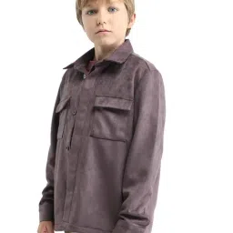 Rare Ones Boys Pink Regular Fit Shacket image 4