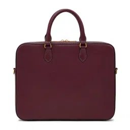 Miraggio Wine Parker Textured Large Laptop Bag image 2