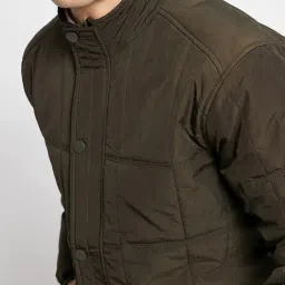 Duke Olive Regular Fit Jacket image 4