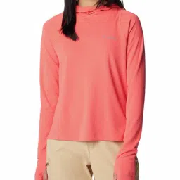 Columbia Peach Regular Fit Sports Hoodie-picture-32