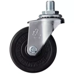 TAKIGEN Swivel Caster Rubber Φ65 mm Wheel Diameter without Stopper, K-420A-65-R-picture-29