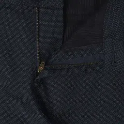 Allen Solly Kids Navy Printed Full Sleeves Trouser image 3