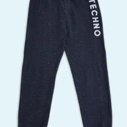 Pantaloons Junior Navy Cotton Printed Trackpants-picture-20