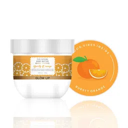 GLOW UP Bursty Orange Body Butter with Vitamin E & Essential Oils - 200 g image 1