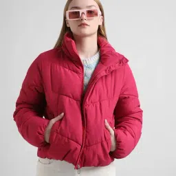 Only Pink Regular Fit Puffer Jacket-picture-25
