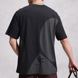 WROGN Geometric Printed Pure Cotton Oversized T-shirt-picture-2