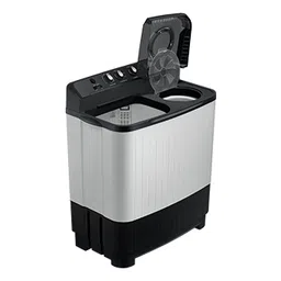 samsung 7.5 kg semi automatic washing machine with hexa storm pulsator, wt75c3200gg black 7.5kg image 2