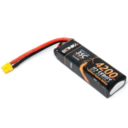 11.1v 4200mAh 35C 3S1P Bonka LiPo Battery image 2