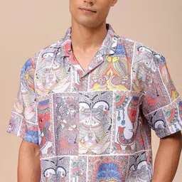 The Indian Garage Co Men Opaque Printed Casual Shirt-picture-41