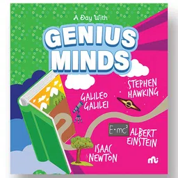 rupa publications A Day With Genius Minds Stephen Hawking Galileo Newton and Einstein - English image 1