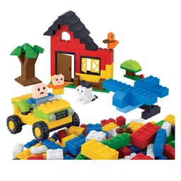 Sluban Building Blocks Kiddy Bricks Multicolor- 415 Pieces-image-67
