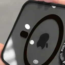 Luxury Kase iPhone 15 Pro Magnetic Clear Shockproof Case Back Case Mobile Accessories image 5