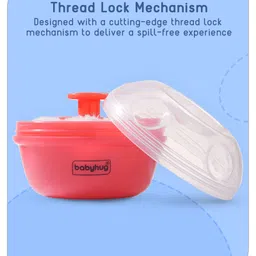 Babyhug Powder Puff with Container - Pink image 2