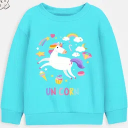 YK Girls Fleece Pullover Sweatshirts-image-90