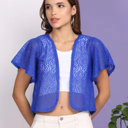 MORDEN MUSE Women Crop Shrug-image-65