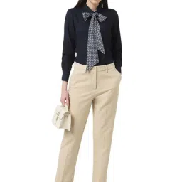 Van Heusen Navy Regular Fit Shirt image 5