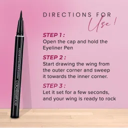 Coloressence Ink Stylo Eye Liner Pen ISP-1 - 1 gm image 4