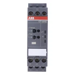 ABB 1SVR Series DIN Rail Mount Timer Relay, 24 â†’ 240 V AC, 24 â†’ 48 V DC, 2-Contact, 0.05 s â†’ 300h,, 1SVR730110R3300CT-AHS.22S-picture-27