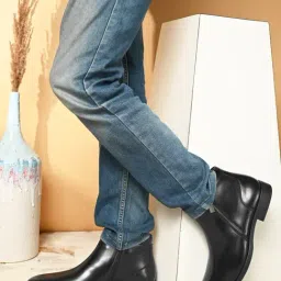 San Frissco Men's Black Casual Boots-picture-11