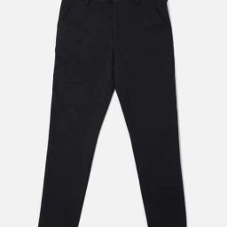 Allen Solly Kids Black Textured Pattern Full Sleeves Trouser-picture-14
