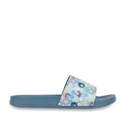 Elle Women's Blue Slides-picture-27