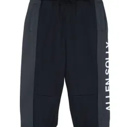 allen solly junior Allen Solly Kids Black Color Block Trackpants-picture-23