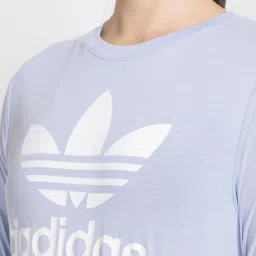 Adidas Originals Purple Printed Sports T-Shirt image 5