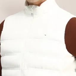 u.s. polo assn. U.S.Polo Association White Regular Fit Quilted Jacket image 5