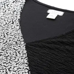 Qurvii Black Casual Dress image 5