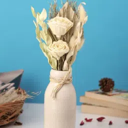 De Maison Decor Yellow Ceramic Lea Dried Delight Big Vase-picture-26