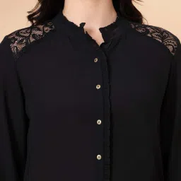 Nayam By Lakshita Black A-Line Kurtis image 5