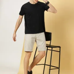 Thomas Scott Light Grey Slim Fit Shorts image 5